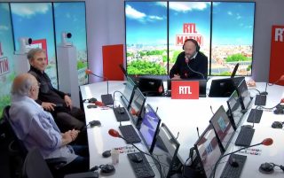 RTL Matin - présenté par Stéphane Carpentier 8 juillet 2025 - Balavoine Ma Bataille - Nour, Aurélien Vivos, Christian Padovan, Guy Balavoine - Hommage à Daniel Balavoine