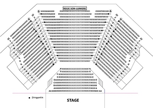 plan Théâtre du Léman