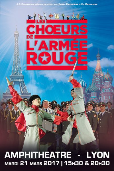 Les Choeurs de l'Armée Rouge à Lyon