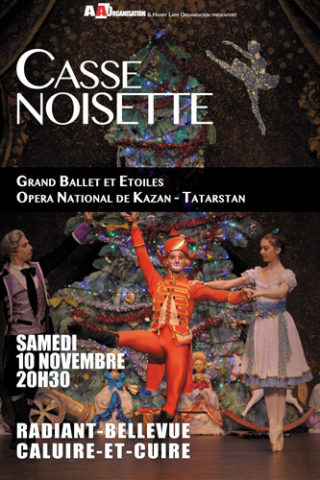 Casse Noisette à Lyon en 2018, par le Ballet de Kazan