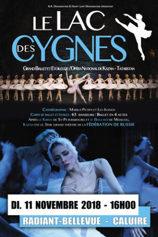 Le Lac des Cygnes à Lyon en 2018, par le Ballet de Kazan
